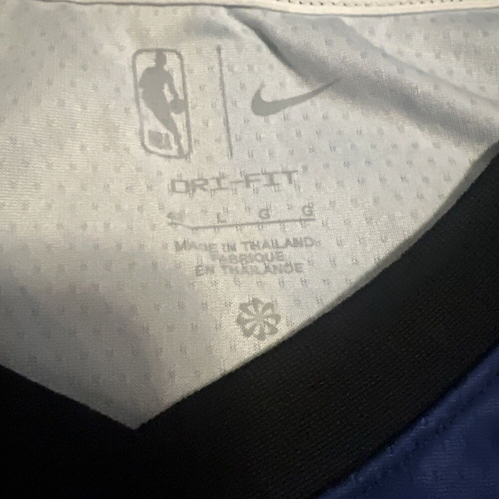 XL Brooklyn Nets City Edition KAWS NBA Jersey Nike 60 Basketball BLANK - Picture 4 of 9